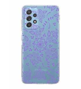 Samsung Galaxy A52  Kamera Korumalı  Kapak Nostalji Desen Tasarımlı  Şeffaf Kılıf
