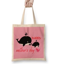 Happy Mothers Day 2021 Beautiful Women ART Bez Çanta Uzun Saplı