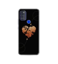 Reeder P13 Blue Max 2021 Kılıf Silikon Desen Plane Heart 1721