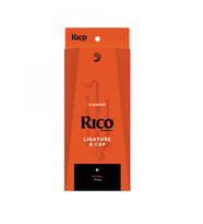 D'Addario Woodwinds RCL1N Rico Bb Klarnet Bek Bileziği ve Kapak Seti  Nikel Kaplama Standart Set