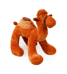 Oyuncak Peluş Deve 20 Cm Kahverengi (Çok Renkli)