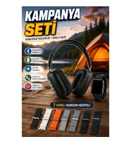 7 Kordonlu Akıllı Saat ve Y10 Bluetooth Boyun Bantlı Kulaklık Seti