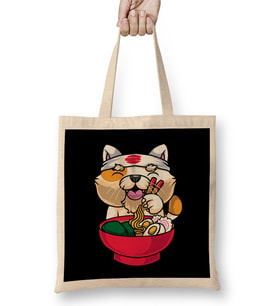 Kawaii Cat Ramen Bowl Funny Anime Noodles Kitty Bez Çanta Uzun Saplı