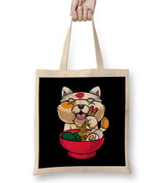 Kawaii Cat Ramen Bowl Funny Anime Noodles Kitty Bez Çanta Uzun Saplı