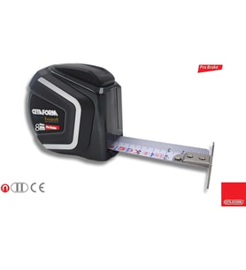 Form P01-0827 Mıknatıslı Şerit Metre 8 mt x 27 mm Pro Brake