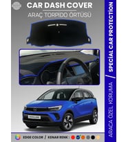 OPEL CROSSLAND (2020+) Torpido Örtüsü Ön Göğüs Halı Torpido Koruma Birebir Uyum Kaymaz Özel Kesim