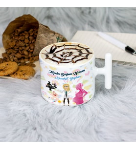 Kadın Doğum Uzmanı Latte Fincanı 001