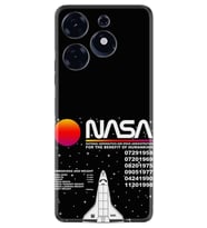 Tecno Spark 10 Pro Kılıf Resimli Desenli Baskılı Silikon Nasa 2 1407