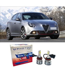 Alfa Romeo Giulietta Led Xenon Uzun Far Ampulü H1 Duo Yeni Seri Beyaz