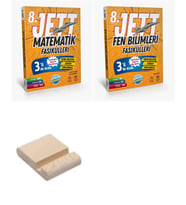 LGS 8.Sınıf JETT Matematik Fen Bilimleri Fasikülleri Seti