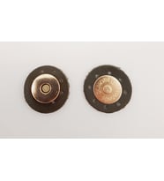 Angel Çanta Aksesuar Haki Yeşili Suni Derili Mıknatıslı Çıtçıt Light Gold Metalli