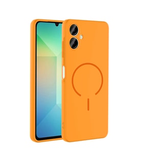 Galaxy A06 Kılıf M-safe Şarj Özellikli Zore Meta Kapak