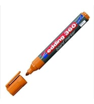 EDDİNG 360 SİLİNEBİLİR BEYAZ TAHTA KALEMİ BOARD MARKER TURUNCU