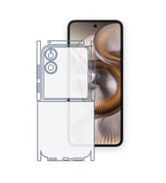 SChitec Xiaomi MIX Flip 2 Uyumlu Fullbody Arka Kaplama Hidrojel Koruyucu Film