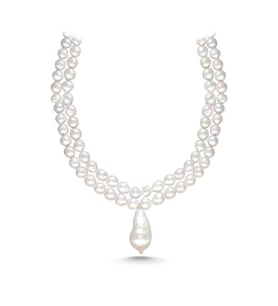 Charlotte İnci Kolye - Gold