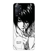 Redmi Note 12 Pro 4G Uyumlu Death Note Tasarımlı Şeffaf Telefon Kılıfı