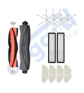 DREAME D10S, D10S PRO, D9 MAX GEN 2 UYUMLU 2 Ana Fırça 4 Yan Fırça 2 Filtre 4 Mop PKT-iasgf0000929