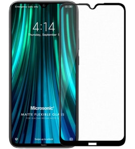 Xiaomi Redmi Note 8 Seramik Matte Flexible Ekran Koruyucu Siyah [Redmi Note 8 ile Uyumlu Ekran Koruyucu]