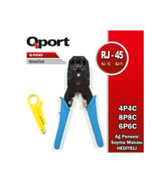 QPORT Q-Pen5 RJ11/RJ12/RJ45 Kablo Sıkma Pensesi