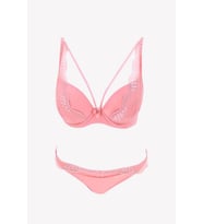 Pierre Cardin Kadın Soft Push Up Sütyen Takımı (Pembe)