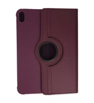 Newface Apple iPad 2025 10.9 10.Nesil (A16) Kılıf 360 Tablet Deri Kılıf - Mürdüm