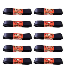 Akel Dar Dokuma Lacivert Saten Kurdele - 3 Cm. x 10 Metre - 10 Adet
