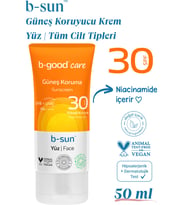 B-good Yetişkin Güneş Kremi Spf 30 Yüz Için 50 Ml