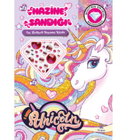 Unicorn Hazine Sandığı Taç Hediyeli Boyama Kitabı