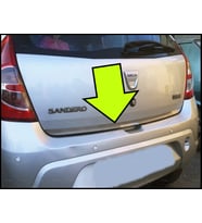 SANDERO BAGAJ ALT CITASI KROM 2008 2009 2010 2011 2012