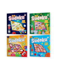 3-6 Yaş Stickerlı Sudoku Seti (260 Adet Sticker) (Çok Renkli)