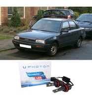 Daihatsu Applause Led Xenon Uzun + Kısa Far Ampulü H4 Ultimate Yeni Seri Beyaz