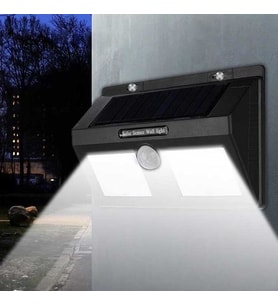 KBA750 Hareket Sensörlü Solar Duvar Aplik 6500K IP65