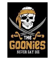 Goonies Tablo Ahşap Poster Dekoratif