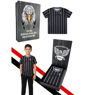 BEŞİKTAŞ ÇOCUK T-SHIRT UV KUTU HEDİYELİ