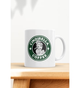 Cindirella Coffee Baskılı Kupa Bardak