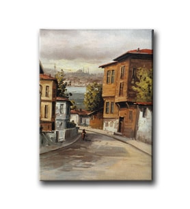 İstanbul Yağlı Boya Kanvas Tablo YBD115
