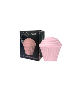 Cupcake Tasarımlı 5 Modlu Şarjlı Klitoral Uyarıcı Pembe