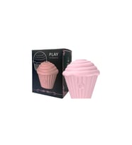 Cupcake Tasarımlı 5 Modlu Şarjlı Klitoral Uyarıcı Pembe