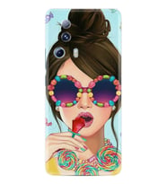 Xiaomi Mi 13 Lite Kılıf Resimli Desenli Baskılı Silikon Sugar and Woman 1418