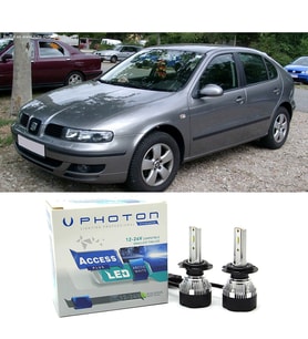 Seat Leon Mk1 Sis Far Ampulü H3 Access Yeni Seri Beyaz 1999-2005