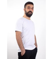 TWİSTER JEANS 1828 BEYAZ BİSİKLET YAKA ERKEK T-SHİRT