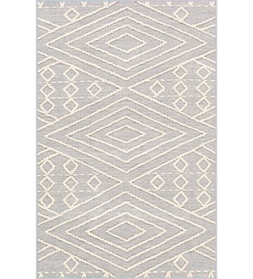 Eliana Home Baskılı, Yıkanabilir Kaymaz Taban Salon Halısı LNA1054 100x150 cm (Bej)