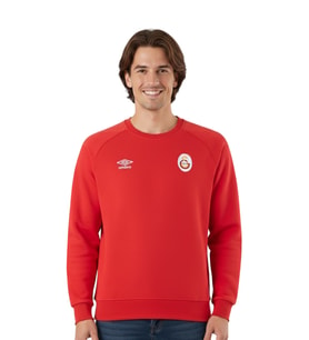 Galatasaray Lisanslı Umbro Kırmızı Sweat