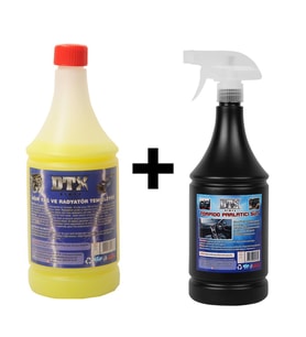 Oto Kalorifer Ve Petek Temizleme Sıvısı  1 Litre Torpido Parlatıcı Süt 500 Ml