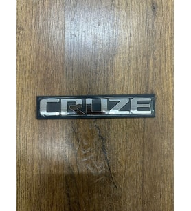Chevrolet Cruze Arka Bagaj Yazısı Krom CRUZE
