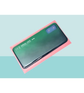 Infinix NOTE 7 LİTE Uyumlu FULL KASA Arka Kapak Batarya Kapağı - YEŞİL