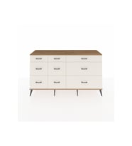 Kronos Konsol 9 Çekmeceli  176x59x99 Antrasit-Çam/Aytaşı