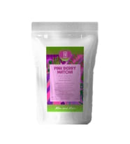 Berry Pink Matcha - Böğürtlen Aromalı Pembe Superfood Matcha Tozu, 50 Gr