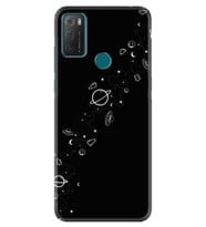 TCL 20E Kılıf Silikon Desen Planet 1620