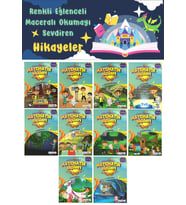 3.Sınıf Renkli Eğlenceli Maceralı Okumayı Sevdiren Hikaye Seti 9